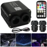 20W RGBW Twinkle Double Head Car Starry Sky Light Kit, Auto Accessories Home