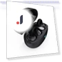 Sports Smart Noise Cancelling Ear Clip — In-Ear Headphones, QUEED