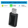Mini 2-in-1 Wired Wireless Universal USB CarPlay Android Auto Adapter, Auto Accessories Home