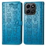 Превью Cat and Dog Embossed Leather Phone Case, Honor