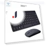 Ultra-thin Wireless Keyboard and Mouse Set 2.4G for Smart TV — Keyboards, Computer boost