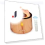 Flame Diffusers Humidifier with Cool Mist — Air Moisturizers, DC-HOME-4