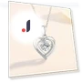 Smart Heart Necklace — Smart Jewelry, Original jewelry design