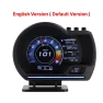Digital Odometer Multi-function TFT Meter HUD OBD2+GPS Smart Gauge, Liingyimn
