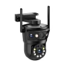 Three-Lens Wireless WIFI IP Camera — Security Camera