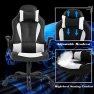Превью Massage Gaming Chair with Lumbar Support and Headrest — Smart Chairs, BestOffice