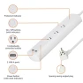 Превью Smart Plug Power Strip with 3 Individually Controlled Outlets and 2 USB-A Ports — Smart Plug, Amazon Basics