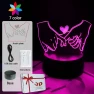 Heart Night Light LED Mood Lamp, Your Department Home