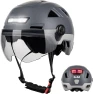Adult Bike Helmet with Smart Sensor, Sunly