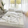 Latex Cooling Mattress Cover with Duvet Covers, Yifulin