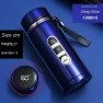 Stainless Steel Vacuum Insulated Water Bottle with Temperature Display — Smart Water Bottle, DHDH