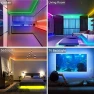 Превью Ultra Long RGB Color Changing LED Light Strips Kit — LED Strip Lights, Tenmiro