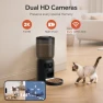 Превью Automatic Cat Feeder with Dual HD Camera and Interactive Toy — Automatic Pet Feeder, Centvicam