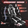 Превью Gaming Chair with Footrest and Massage Lumbar Support — Smart Chairs, Shahoo
