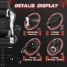Превью Gaming Chair with Footrest and Massage Lumbar Support — Smart Chairs, Shahoo
