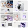 Превью Pet/Dog Camera with Speaker/Phone App, No-Monthly-Fee AI Person/Pet/Cry Detection Security Camera Indoor, PTZ 2.4GHz... — Baby Monitor, CINMOORE