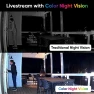Превью Indoor/Outdoor 1080p Wi-Fi Smart Home Security Camera with Color Night Vision, Motion Detection, 2-Way Audio, Black... — Security Camera, Wyze