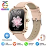 Smart Watch with GPS Tracker for Women, HD Screen, Heart Rate and Blood Pressure Measurement, BT Calls, Leather Strap,... — Smart Watch, Lucky Start