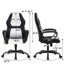 Превью Ergonomic Gaming Chair with Massage and Lumbar Support — Smart Chairs, BestOffice