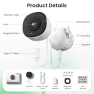 Превью No Drill Window Camera 2-Pack — Security Camera, INFIYA