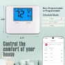 Превью WiFi Thermostat for Home Single-Stage Heating and Cooling — Smart Thermostat, Riseem