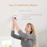 Превью Wireless Interconnected Smoke and Carbon Monoxide Detector with Digital Display — Radon Detector, KLTsenaife