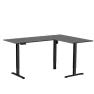 Превью Electric Corner L-Shaped Standing Desk — Office, VIVO