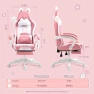 Превью Gaming Chair with Cat Ears and Massage Lumbar Support — Ergonomic Chair, Dowinx