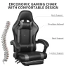 Превью Gaming Chair with Footrest and Massage Lumbar Support — Gaming Chairs, ErgoDesign