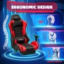 Превью Massage Gaming Chair with Footrest — Ergonomic Chair, ECOTOUGE
