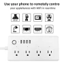 Превью Smart Power Strip with 4 USB Ports and 4 AC Outlets — Smart Plug, UseeLink