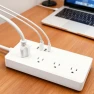 Превью Smart WiFi Power Strip Surge Protector with 4 AC Outlets and 4 USB Ports — Smart Plug, Jinvocloud
