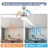 Превью Smart Ceiling Fan with Light — Smart Fan, OKELI