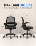 Превью Ergonomic Mesh Office Chair with Flip-Up Arms — Smart Chairs, amseatec