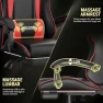 Превью Gaming Chair with Footrest and Massage Lumbar Support — Smart Chairs, Bigzzia