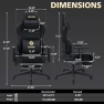 Превью Gaming Chair with Speakers and Massage — Ergonomic Chair, HOFFREE
