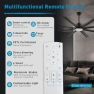 Превью Industrial Smart Ceiling Fan with Light and Remote Control — Smart Fan, Minislak