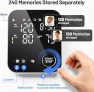 Превью Upper Arm Blood Pressure Monitor with Adjustable Cuff, LED Display, and Voice Feature — Blood Pressure Monitor, NOUYAN