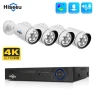 4K UHD PoE Security Camera Kit with Color Night Vision and Two-way Audio — Security Camera, Hiseeu