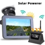 Wireless Solar Powered Backup Camera with Rear View Monitor — Backup Camera