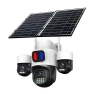 Three-Lens Solar Security Camera — Security Camera, AOV