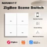 Превью ZigBee Wireless 12 Scene Push Button Controller — Smart Switch, Manhot