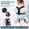 Adjustable Back Brace for Posture Support, GROKIE