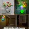 Smart Night Light Vase, Colorful LED Light for Room Decor