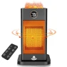 1500W PTC Fast Heating Space Heater with Humidifier and 3D Flame Effect, Verminget