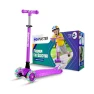 3 Wheel Kick Scooter for Kids with LED Lights and Adjustable Handlebar, HighMaster