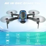 Mini Drone with Camera, 1080P HD Foldable Drone with Gravity Control — Drone