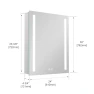 LED Mirror Medicine Cabinet, Wemin Smart Home