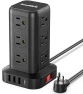 Surge Protector Power Strip Tower with USB Ports, SMALLRT