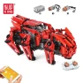 Technical Building Blocks, Remote Control Robot, Motorized Tank Model, MOULD KING